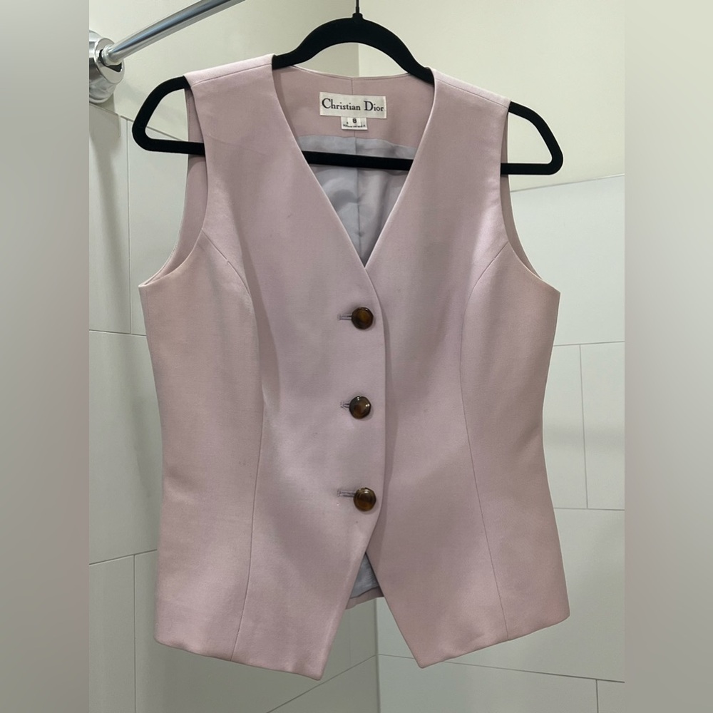 Women’s Vintage Christian Dior Blazer Vest